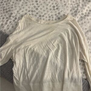 Vince Off-White Long Sleeve Women's Top